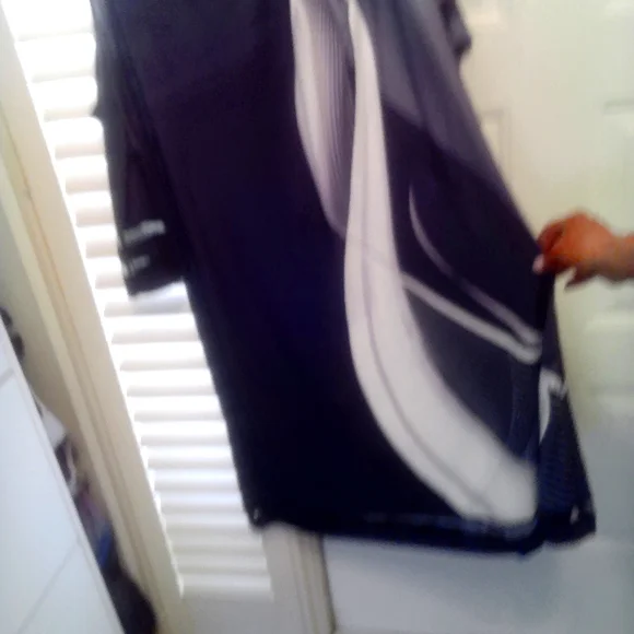 Chic Black and Grey and White Dress - Picture 3 of 4